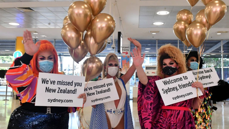 Συνωστισμός στα αεροδρόμια της Αυστραλίας