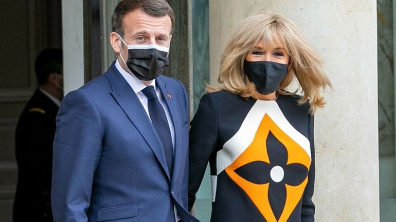 Brigitte Macron: Η κομψή εμφάνιση με Louis Vuitton στο Élysée