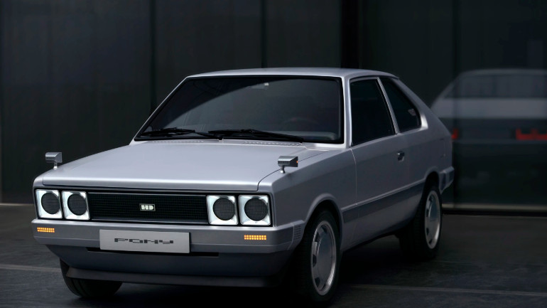 To Hyundai Pony είναι εμπνευσμένο από το Ioniq 5