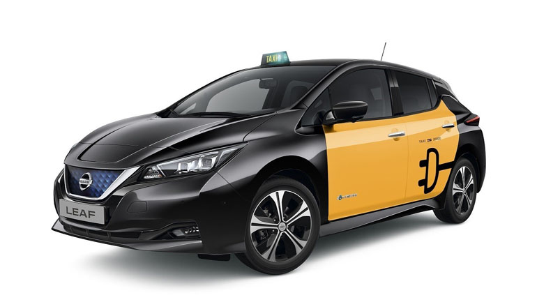 Κυκλοφόρησε στην Ελλάδα το πρώτο ηλεκτρικό Nissan Leaf – taxi
