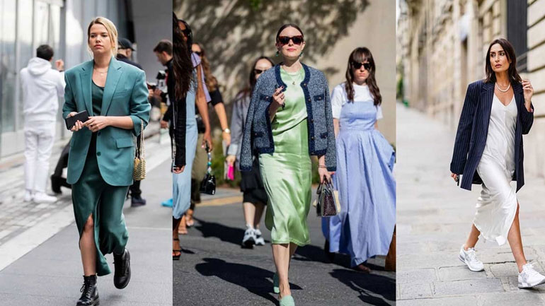 Πώς να φορέσετε το slip dress φέτος την άνοιξη