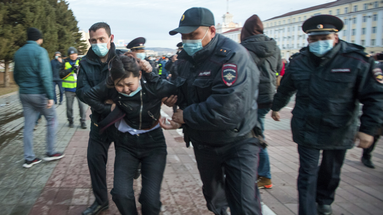 Ρωσία: Περισσότεροι από 1.000 συλληφθέντες στις διαδηλώσεις υπέρ του Ναβάλνι