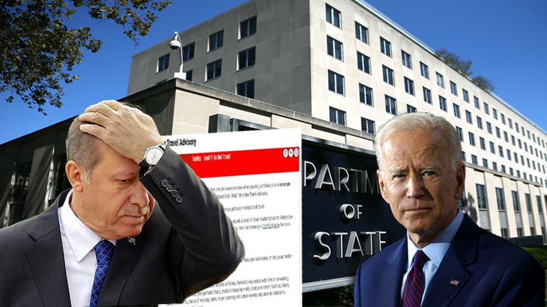 “Μην ταξιδεύετε στην Τουρκία” “Μην ταξιδεύετε στην Τουρκία”