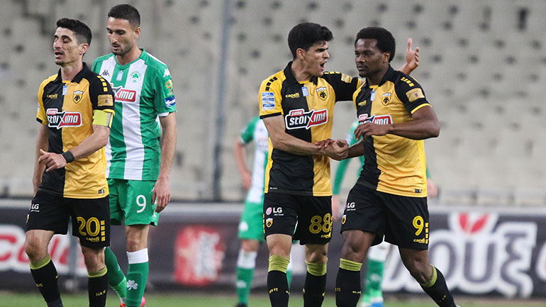 Ισοφάρισε στις καθυστερήσεις η ΑΕΚ, 1-1 με τον Παναθηναϊκό