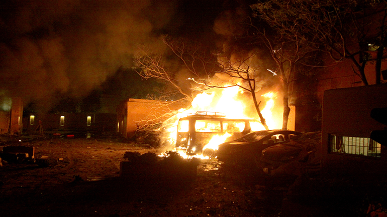 Πακιστάν: Τρεις νεκροί και 11 τραυματίες από έκρηξη σε πολυτελές ξενοδοχείο στην Κουέτα Πακιστάν: Τρεις νεκροί και 11 τραυματίες από έκρηξη σε πολυτελές ξενοδοχείο στην Κουέτα