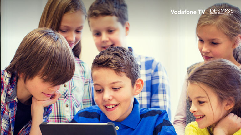 Το Vodafone TV κοντά σε ανθρώπους που έχουν ανάγκη