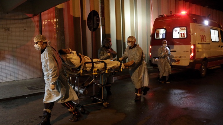 Βραζιλία-Covid-19: Νέο τραγικό ρεκόρ 3.472 θανάτων σε 24 ώρες