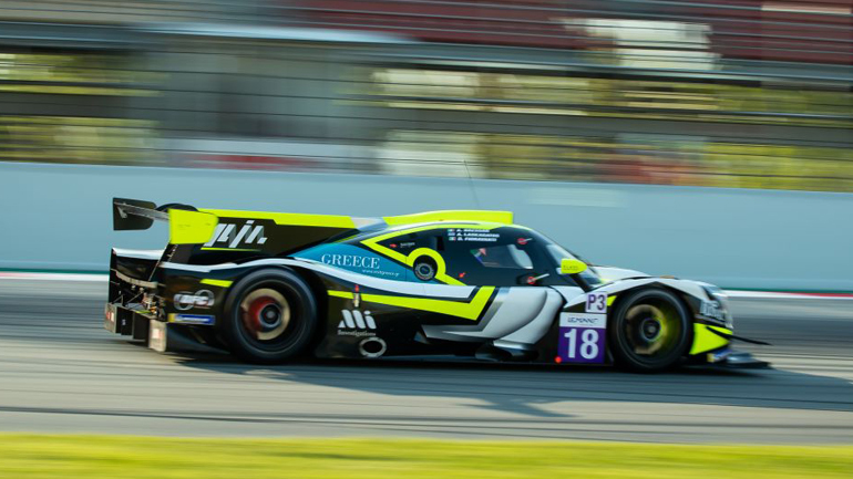 Πολύ δυνατός ο Έλληνας οδηγός στο European Le Mans Series Πολύ δυνατός ο Έλληνας οδηγός στο European Le Mans Series