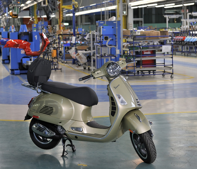 Η GTS 300 ήταν το μοντέλο νούμερο 19.000.000 της Vespa!