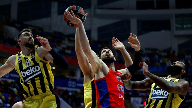 Δεύτερη νίκη για την ΤΣΣΚΑ, 78-67 τη Φενερμπαχτσέ