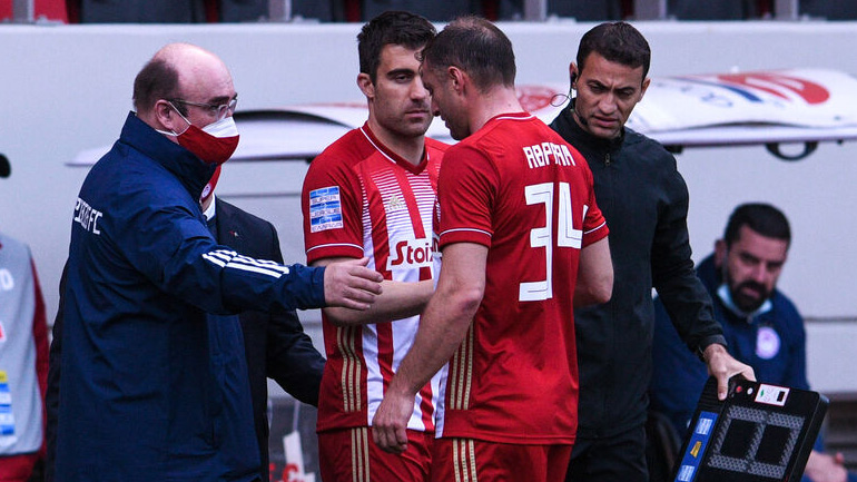 Ολυμπιακός: Θλάση ο Αβραάμ Παπαδόπουλος