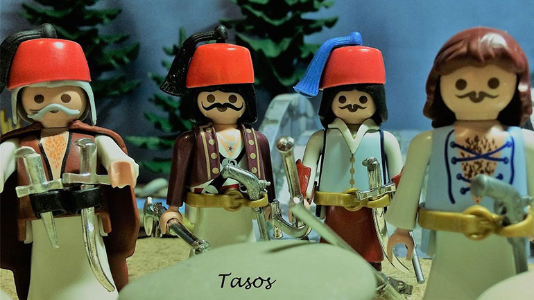 Θεσσαλονίκη: Η Μάχη της Αλαμάνας με Playmobil