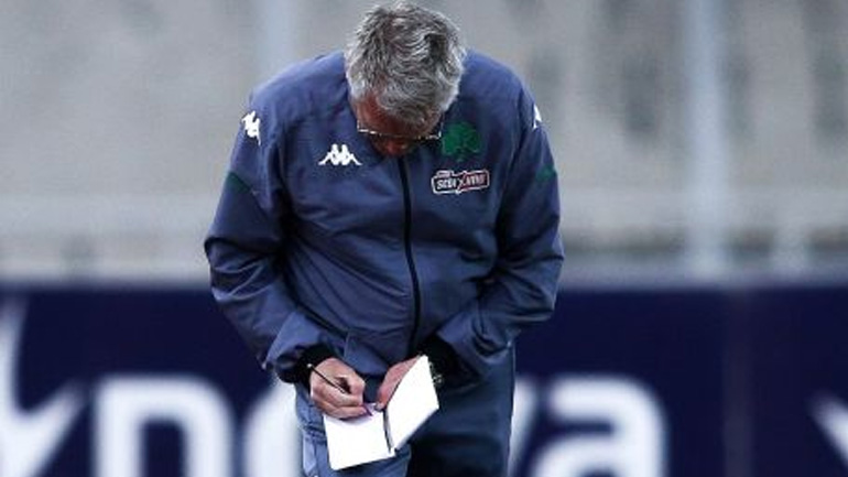 Μπόλονι: «Πιστεύουμε στη δουλειά μας και στην τύχη μας»