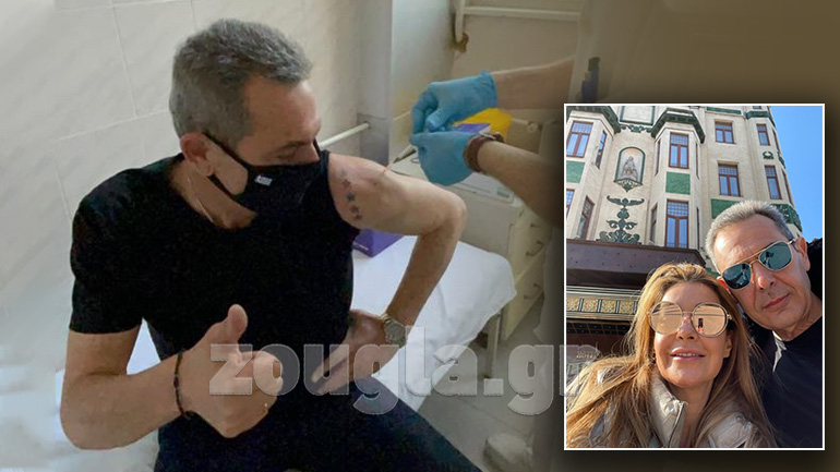 «Πήρα πίσω την Ελευθερία μου»: Ο Πάνος Καμμένος με τη σύζυγό του εμβολιάστηκαν στο Βελιγράδι με το Sputnik-V
