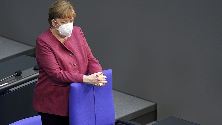 Η καγκελάριος Μέρκελ καλεί τους Γερμανούς να τηρούν τα μέτρα κατά της Covid-19