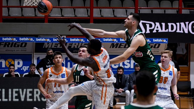 Πέρασε από την Πάτρα ο Παναθηναϊκός, 83-61 τον Προμηθέα