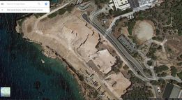 Η υπάρχουσα παλαιά εγκατάσταση ελικοδρομίου εντός του «Αστέρα Βουλιαγμένης»