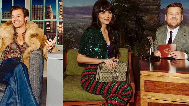 Η Dakota Johnson και ο Harry Styles είναι καλεσμένοι στο πρώτο Gucci talk show