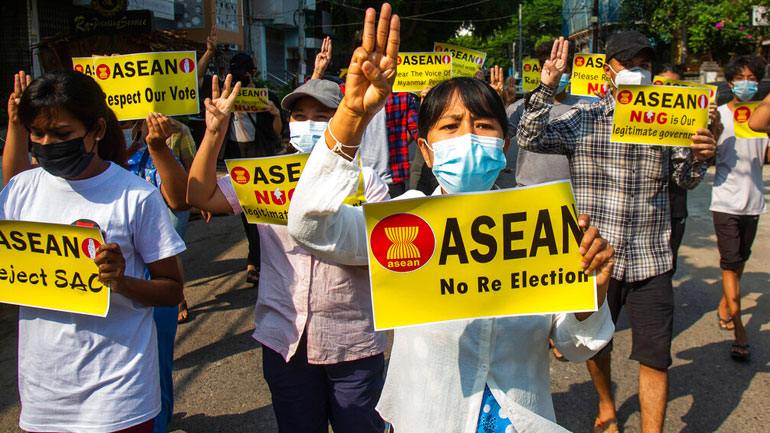 Συμφωνία για τερματισμό της βίας στη Μιανμάρ