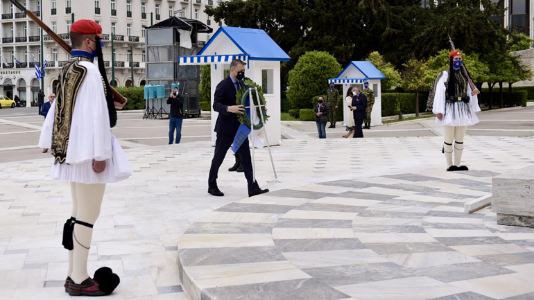 Ο ΥΦΕΘΑ Αλκιβιάδης Στεφανής τιμά την ημέρα των ANZAC