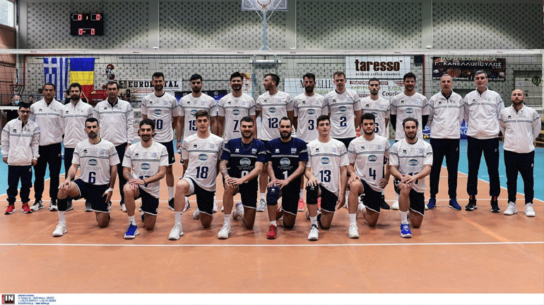 Βόλεϊ: Τρίτη φιλική νίκη της Εθνικής ανδρών επί της Ρουμανίας