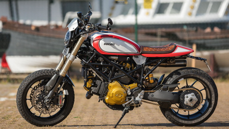 Η μόδα των flat track χτύπησε και το Ducati Hypermotard