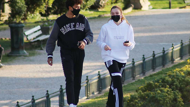 Hρακλής Τσουζίνοβ-Μαρινέλα Ζύλα: Βόλτα στο Ζάππειο