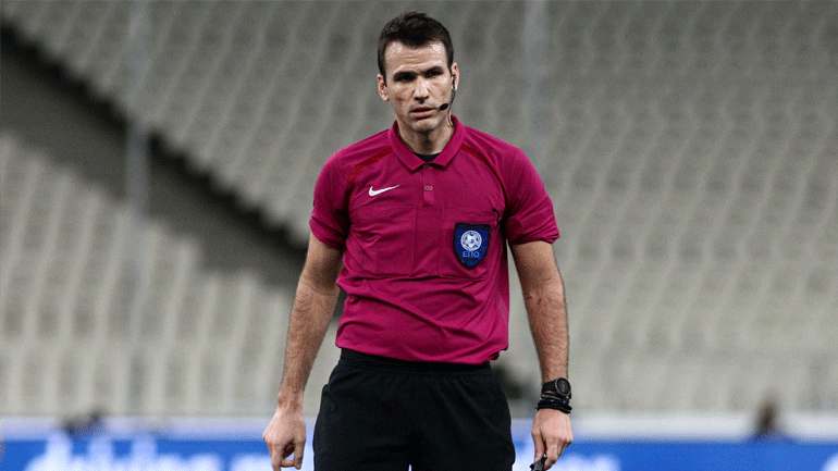 O διαιτητής Μανούχος δώρισε σε ίδρυμα τον μισθό του από το παιχνίδι Βόλος-ΑΕΚ