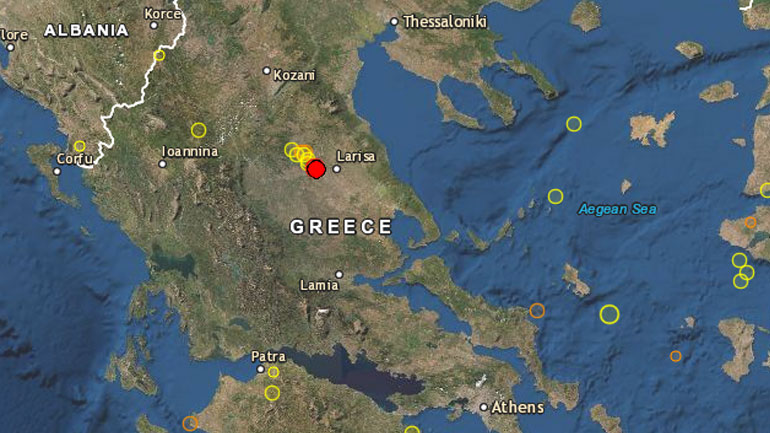 Σεισμός 3,7 Ρίχτερ στην Ελασσόνα