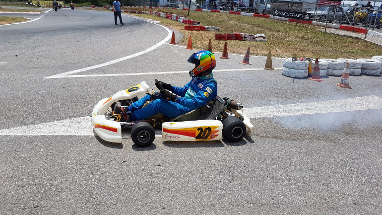 Πάντα μάχιμος και έτοιμος για διασκέδαση...