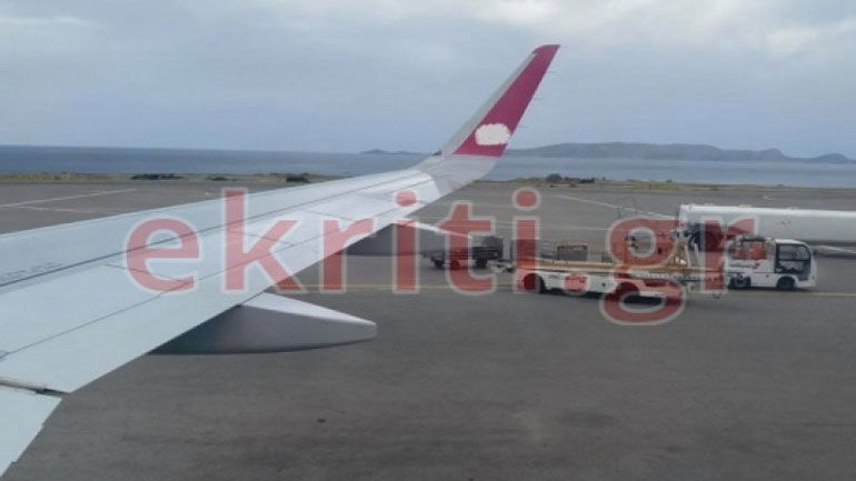 Περιπετειώδης πτήση με… κύκλους πάνω από το αεροδρόμιο του Ηρακλείου