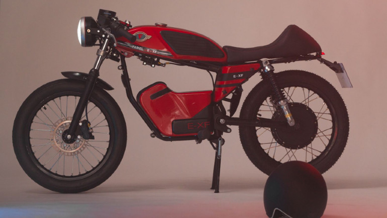 Κλασική μοτοσικλέτα ζωντανεύει ξανά με ηλεκτρική καρδιά