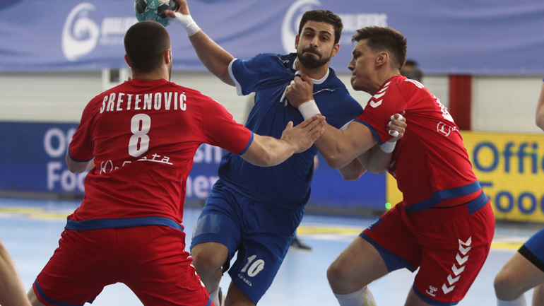 Χάντμπολ: Ήττα για την Εθνική, 27-25 η Σερβία