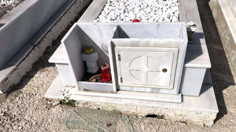 Θεσσαλονίκη: Άγνωστοι έκλεψαν 45 καντήλια από μνήματα και προκάλεσαν φθορές σε κοιμητήρια