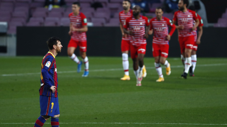 Ήττα-σοκ για την Μπαρτσελόνα, 2-1 η Γρανάδα