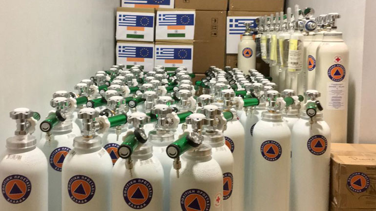 Έτοιμη προς αποστολή η βοήθεια της χώρας μας στην Ινδία