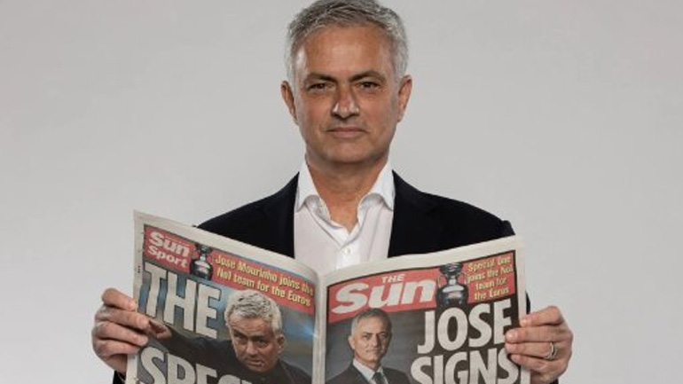 Ο Μουρίνιο αρθρογράφος της Sun για το Euro 2020