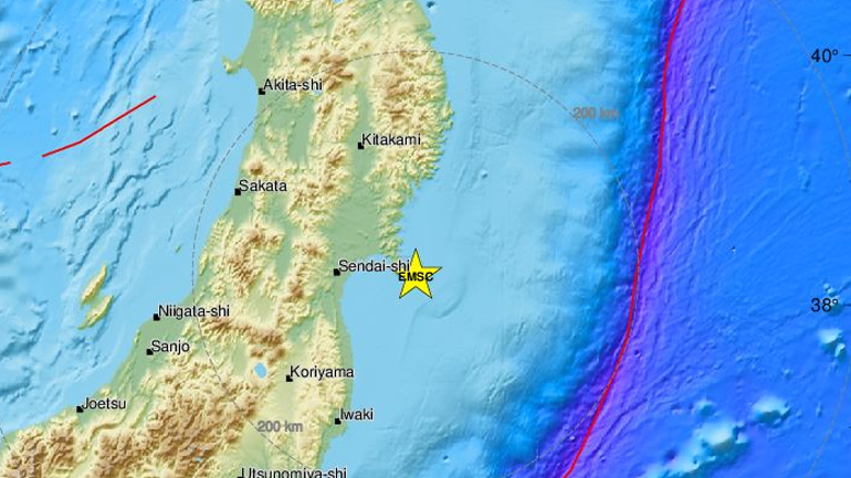 Σεισμική δόνηση 6,8 Ρίχτερ στην Ιαπωνία