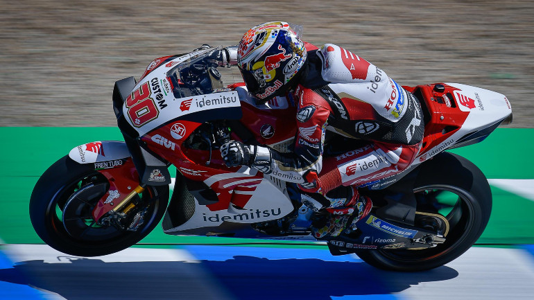 Ταχύτερη Honda εκείνη του Takaaki Nakagami με την LCR Honda.