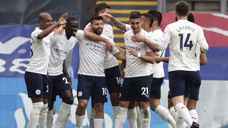 Μια ανάσα από τον τίτλο η Μάντσεστερ Σίτι, 2-0 την Κρίσταλ Πάλας