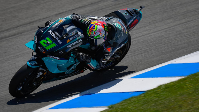 Ταχύτερη Yamaha ήταν η δορυφορική του Morbidelli στη 3η θέση.