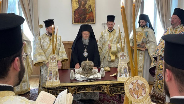 H Κυριακή του Πάσχα στο Οικουμενικό Πατριαρχείο