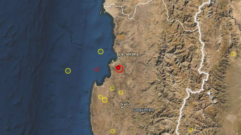 Σεισμική δόνηση 5.8 Ρίχτερ στη Χιλή