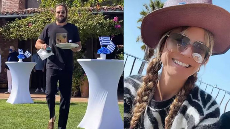 Heidi Klum: Πήγε σε ελληνικό γλέντι και ξεφάντωσε με μπακλαβά και συρτάκι Heidi Klum: Πήγε σε ελληνικό γλέντι και ξεφάντωσε με μπακλαβά και συρτάκι