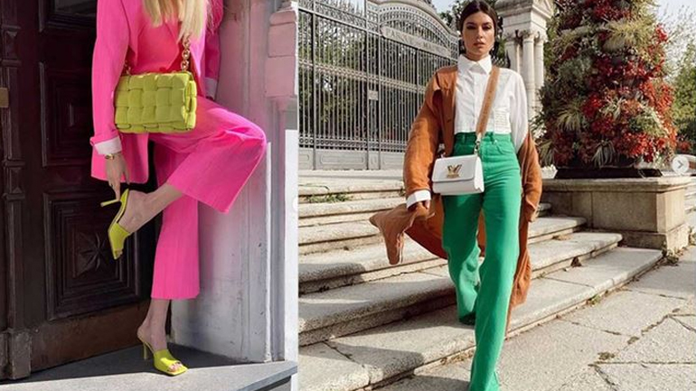 Τα πολύχρωμα παντελόνια είναι must για την Άνοιξη / Καλοκαίρι 2021
