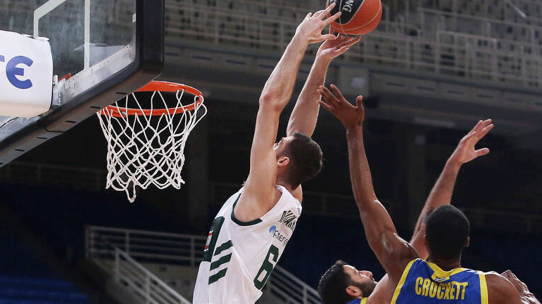 Με άνεση στα ημιτελικά του Κυπέλλου ο Παναθηναϊκός, 88-62 το Περιστέρι