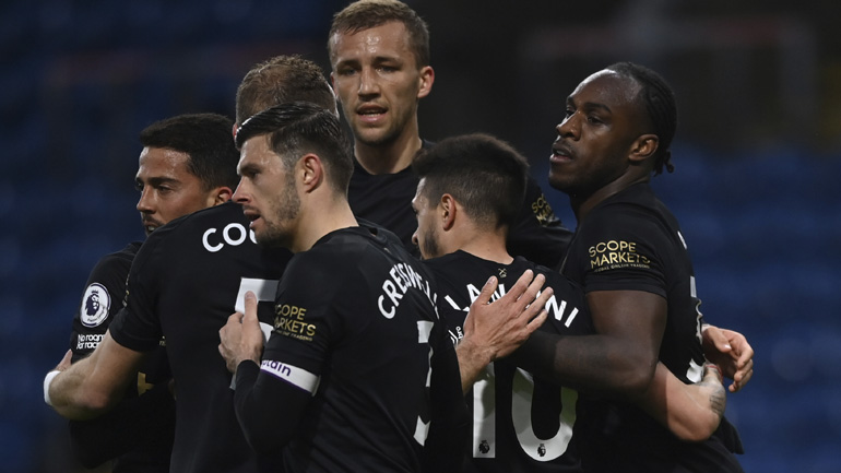 «Ζωντανή» για το Champions League η Γουέστ Χαμ, 2-1 τη Μπέρνλι