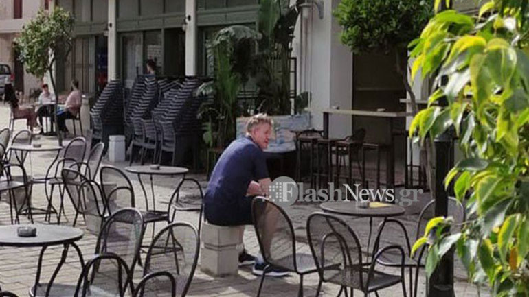 Σε γυρίσματα στα Χανιά ο πασίγνωστος σεφ Γκόρντον Ράμσεϊ