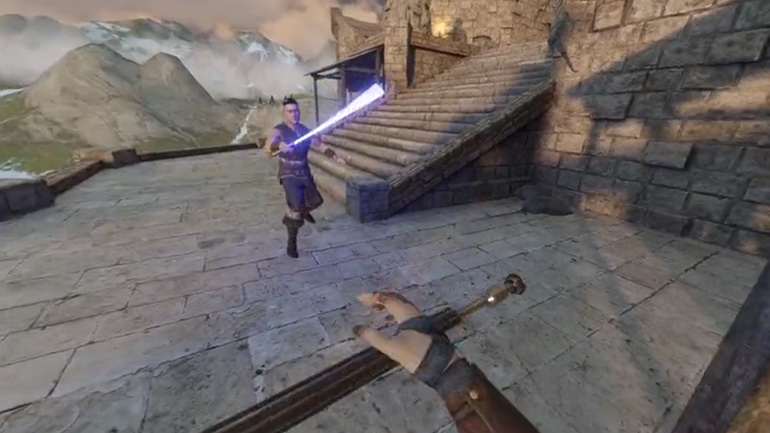 Fatality ενός χαρακτήρα στο βιντεοπαιχνίδι «Blade & Sorcery»