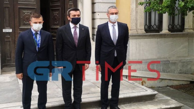 Θεσσαλονίκη: Στο Γενί Τζαμί ο Τούρκος υφυπουργός εξωτερικών